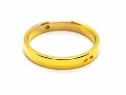 Bague Alliance Or jaune Diamant