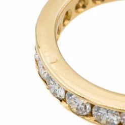 Bague Alliance Or jaune Diamant