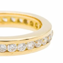 Bague Alliance Or jaune Diamant
