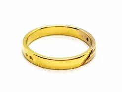 Bague Alliance Or jaune Diamant
