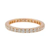 Bague Alliance Or rose Diamant