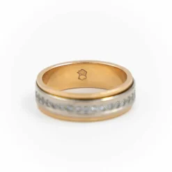 Bague Alliance Or rose Diamant