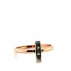 Bague Alliance Or Rose et Diamants