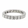 Bague Alliance Platine Diamant