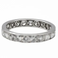 Bague Alliance Platine Diamant