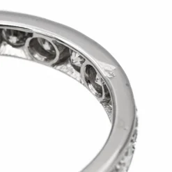 Bague Alliance Platine Diamant
