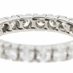 Bague Alliance Platine Diamant