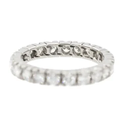 Bague Alliance Platine Diamant