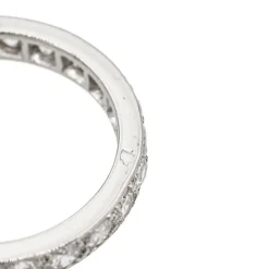 Bague Alliance Platine Diamant