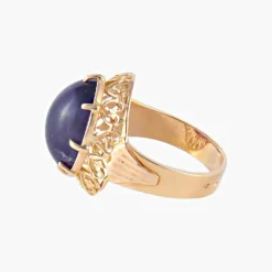 Bague Améthyste cabochon