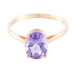 Bague Améthyste ovale