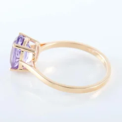Bague Améthyste ovale