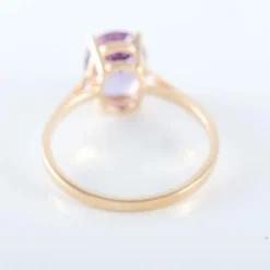 Bague Améthyste ovale