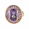 Bague Améthystes