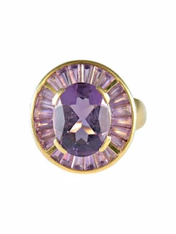 Bague Améthystes