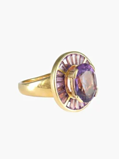 Bague Améthystes