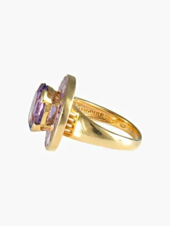 Bague Améthystes
