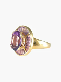 Bague Améthystes