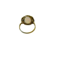Bague ancienne, Art Nouveau, opale