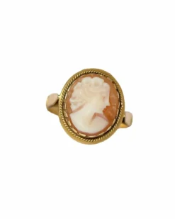 Bague Ancienne Camée Or Jaune