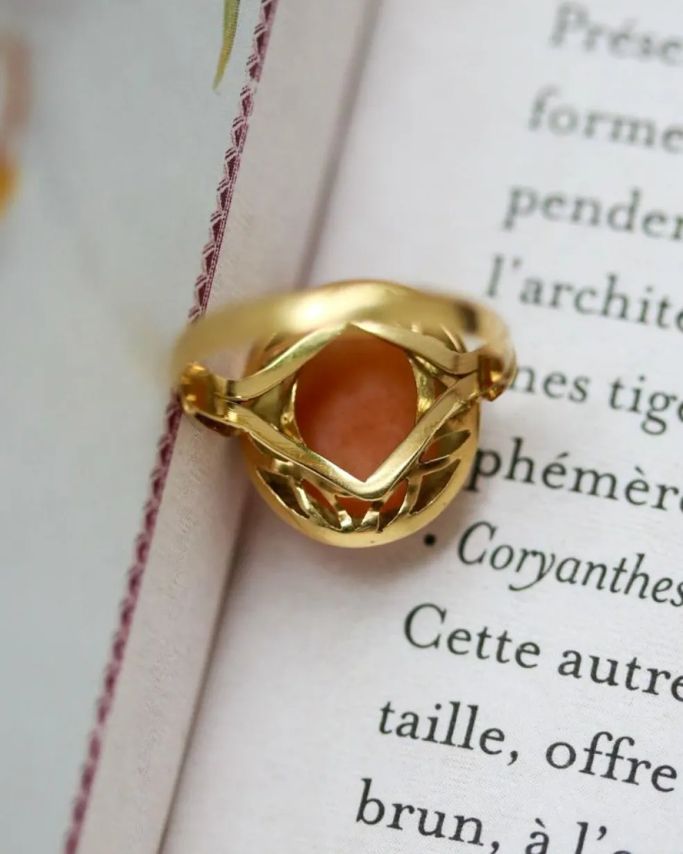 Bague Ancienne Camée Or Jaune