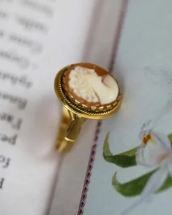 Bague Ancienne Camée Or Jaune