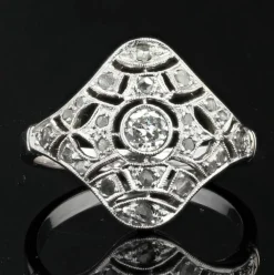 Bague ancienne diamants