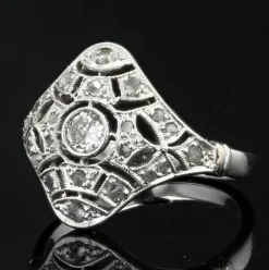 Bague ancienne diamants