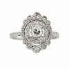 Bague ancienne diamants art déco