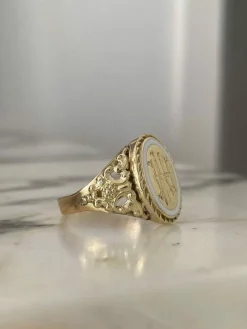 Bague ancienne en or jaune