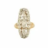 Bague Ancienne Marquise Diamants