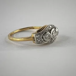 Bague Ancienne Or et Diamants