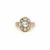 Bague Ancienne Or Jaune Diamants