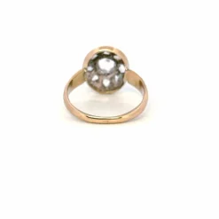 Bague Ancienne Or Jaune Diamants