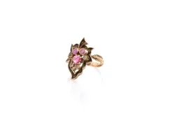 Bague ancienne rubis et diamants