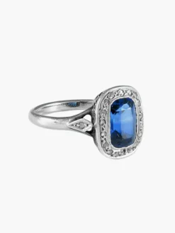 Bague Ancienne Spinelle synthétique