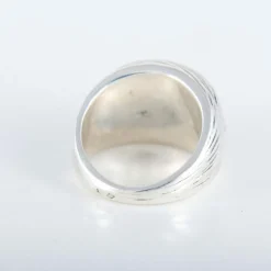 Bague Argent Dôme