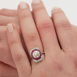 Bague Art Déco