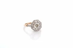 Bague art déco diamant 0,95ct I/VS2