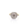 Bague art déco diamant de 1,30cts F/VS2
