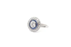 Bague art déco diamant de 0,71ct G/SI1