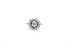 Bague art déco diamant de 0,71ct G/SI1