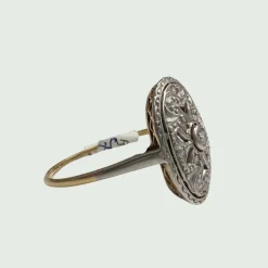 BAGUE ART DÉCO DIAMANTS