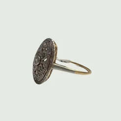 BAGUE ART DÉCO DIAMANTS