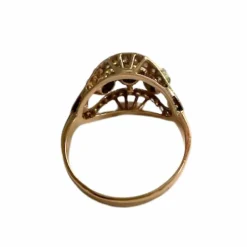Bague Art Déco diamants