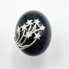 Bague Art Déco onyx et diamants