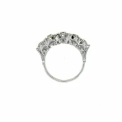 Bague Art Déco Or Diamant 