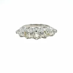 Bague Art Déco Or Diamant 