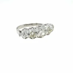 Bague Art Déco Or Diamant 