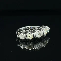 Bague Art Déco Or Diamant 